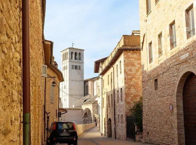 Rustic House, Con Patio E Giardino, Centro Assisi