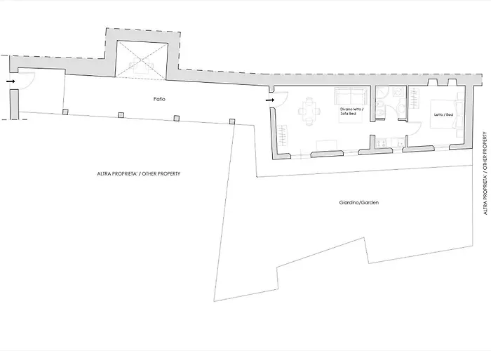 Rustic House, Con Patio E Giardino, Centro *